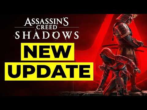 Assassin’s Creed Shadows NEW UPDATE New Weapons, Major Fixes & Gameplay Changes