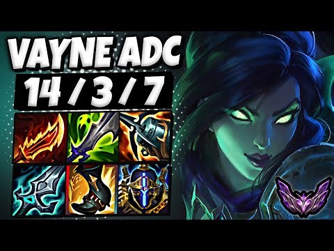 Vayne vs Jinx [ ADC ] Lol Korea Master Patch 25.20 ✅
