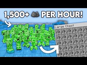 NEW BEST EVER CREEPER FARM in 26.2+ Minecraft Bedrock! (Upgradeable)