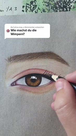 How to draw lashes 😊 #foryou #drawing #eyetutorial #eyedrawing