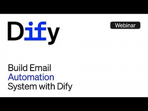 Build Email Automation System with Dify (No Code)