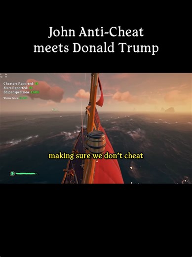Twitch: BugSenseii #fyp #seaofthieves | john anti cheat