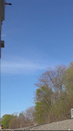 KCS Train Low Ride View