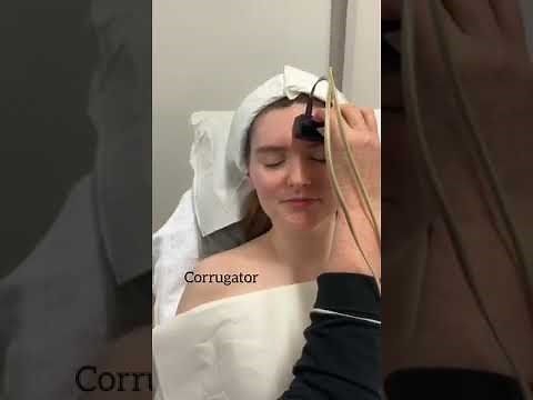 Faradic facial treatment (EMS)