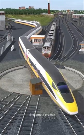 Many High Speed Trains Overtake Each Other at Railway Crossing! 🚂😱 #trains #railway #shorts