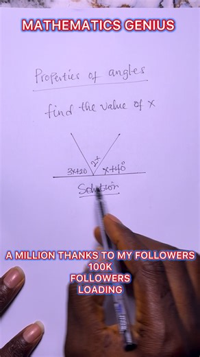 Angles on a straight line | Mathematics Genius