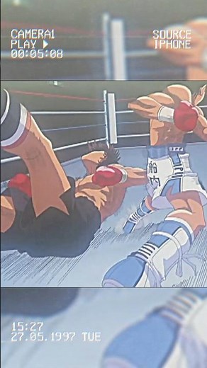 Ippo vs Sendo | The Dempsey Roll | Ippo no Hajime #boxing #animefights