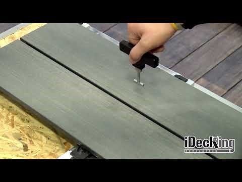 How to Install & Remove decking boards with iDecking EasyChange system
