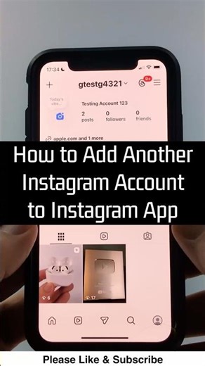How to Add Another Instagram Account to Instagram App