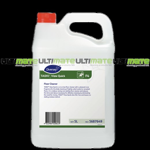 Diversey Taski View Quick Neutral Floor Cleaner - Ultimate Cleaning Products