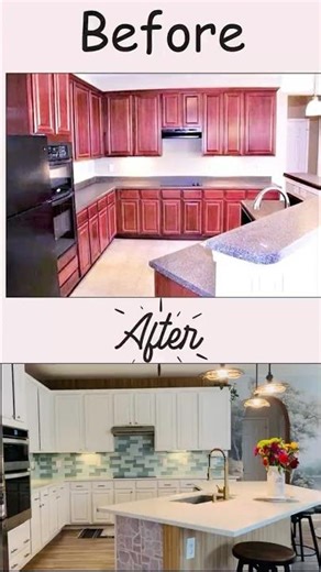Outdated Kitchen ➜ Modern Kitchen (Wait for the After!)