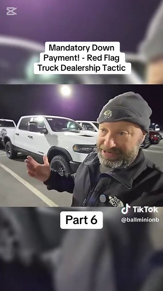 Understanding Mandatory Down Payments in Truck Deals