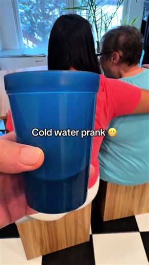 Funny Cold Water Prank Reaction