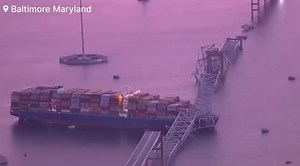 #BREAKING: Morning Daylight is now revealing the aftermath of the Key Bridge collapse in Baltimore, Maryland. Sonar has detected multiple vehicles in the water and search and rescue efforts continue. | Steve Knight CBS 21 News