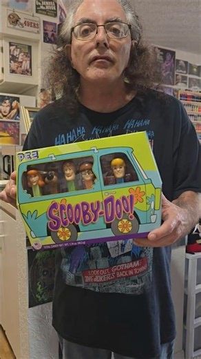 Scooby Doo Pez Collection with awesome mystery machine packaging #scoobydoo #pez #toycollector