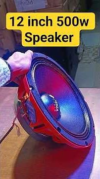 12 inch 500w dj speaker || 12" 500w line array speaker || #dj #djspeaker