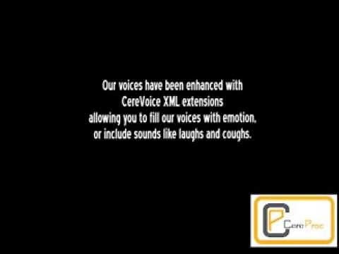 CereProc Text To Speech for Personal Use