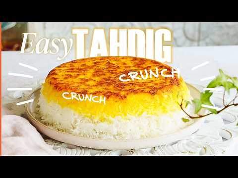 Persian Rice is beautiful | Easy Tahdig Recipe