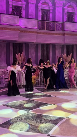 Elegant Ballroom Dance Performance in Formal Attire