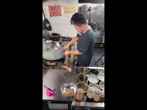 Non-POV Kitchen Station | Stir-Frying with Sauce & Steam | No Commentary