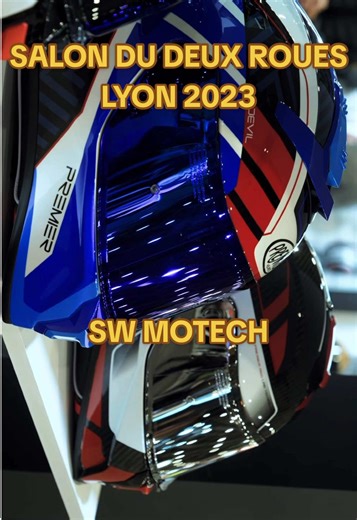 J’ai le plaisir d’interviewer l’ancien responsable France Aurélien, de la marque @SW-MOTECH France ! Un très beau stand !! @ig | @SALON_DE_LYON_OFFICIAL #event #moto #biker #newcreator #fyp