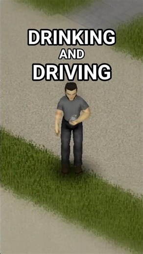 Drunk Driver in Project Zomboid Revealed! #Factiod #projectzomboid #build42 #zomboid