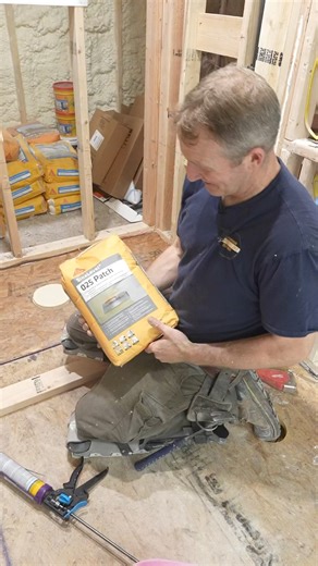 6.2K reactions · 489 shares | Sika level patch 朗朗 Sika USA #diy #tile #bathroomremodel #HomeImprovement #bathroomremodelingteacher | Bathroom Remodeling Teacher | Facebook