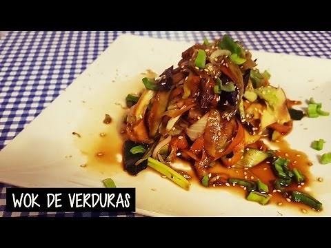 WOK O SALTEADO DE VERDURAS ESTILO ORIENTAL