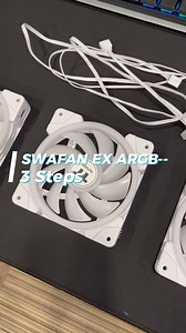 6.8K views · 384 reactions | SWAFAN EX ARGB is designed to simplify light control. Just connect the fans to the motherboard using the 3-pin 5V header, and you're all set to unleash your creativity! SWAFAN EX ARGB White: https://bit.ly/swafan-ex12-rgb-white #thermaltake #swafanexargb #argb #pcfans #pcgaming #gamingsetup #gaminglife #custombuild | Thermaltake Technology Inc | Facebook