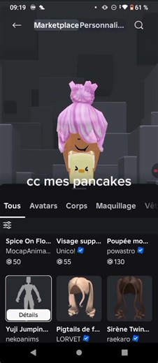 #abonnezvous #roblox 4 robuxs offert