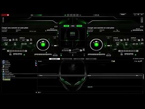 Skin Alien Green Para Virtual Dj 7