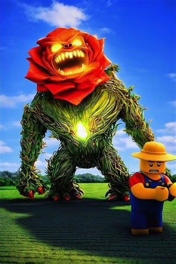 “Legend vs Rose Monster🔥 🌹” | Grow a Garden