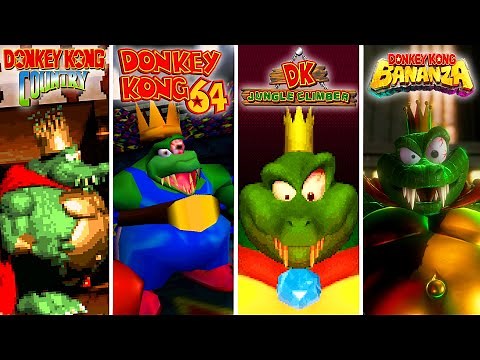 Donkey Kong Series - All Final Bosses (1994-2025)