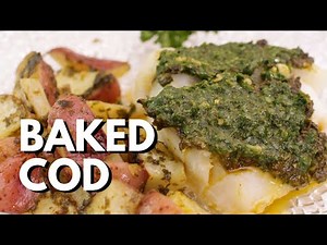 Easy Baked Cod Recipe For One