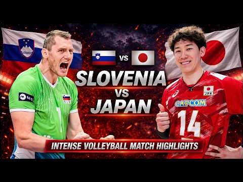 Japan vs Slovenia Epic Volleyball Highlights | Men's VNL 2026
