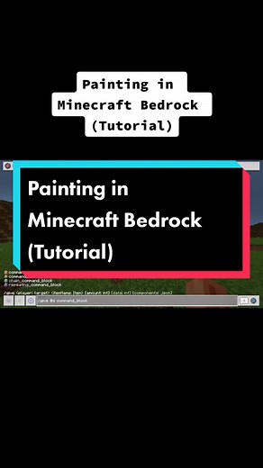 Painting in Minecraft Bedrock: Complete Tutorial