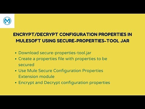 Encrypt/Decrypt properties in MuleSoft Using secure-properties-tool | Secure Properties in Mulesoft