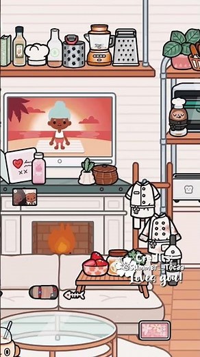 Mein schönes Haus für die Familie, die ich spiele in Toca Boca ☺️