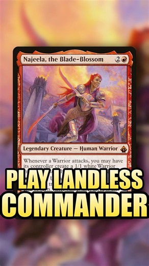 This Commander Deck Runs ZERO Lands and Still Wins #MTG #MTGCommander #EDH