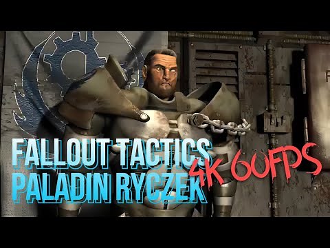 Fallout Tactics - Initiates Intro // 4K, 60FPS, AI Restored