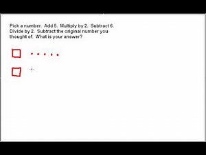 001 Alg1 Introduction A Number Trick