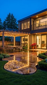 291K views · 5.5K reactions | Transform Your Backyard with This Stunning Epoxy Patio Build! #DIY #patio #epoxy | Vu Craft | Facebook