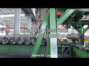 Graphite electrode automatic production line