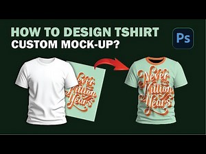 How to Create a Realistic T-Shirt Mockup in Photoshop Step-by-Step (2025 Tutorial)