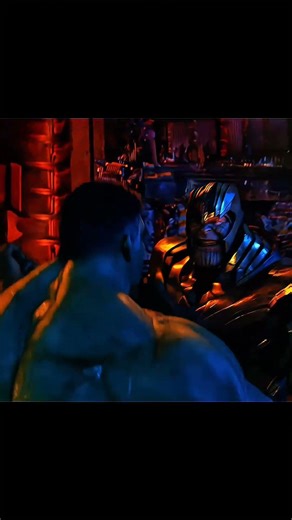 Thanos vs Hulk – The Fight That Shocked Everyone 😳 | Marvel 4K Edit#hollywood