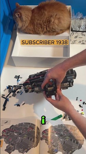 Lego Star Wars Dark Falcon Build Part 1938