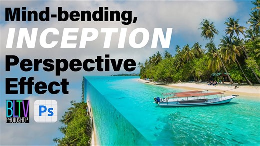 Create an 'Inception' perspective effect in Photoshop!