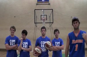 Sweet trick shot battle.