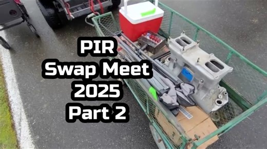 3.2K views · 48 reactions | Part 2 of the trip to the PIR Swap Meet 2025 with opening day to the public, I keep making laps on the track until the swap meet is over and my money is about all gone. | Big Trucks Low Bucks | Facebook