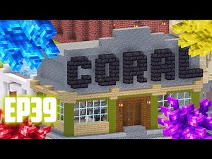 GRANJA DE CORALES EN MINECRAFT BEDROCK EP39